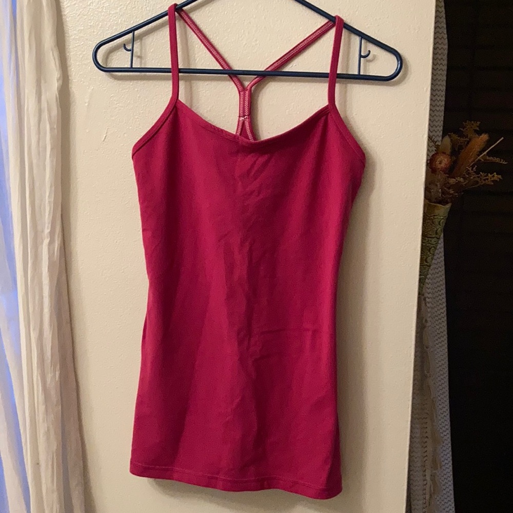 Magenta Pink Lululemon Tank Top